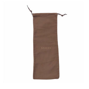 GUCCI Solid Brown Storage Draw String Cotton Handbag Dust Bag 15" x 6"